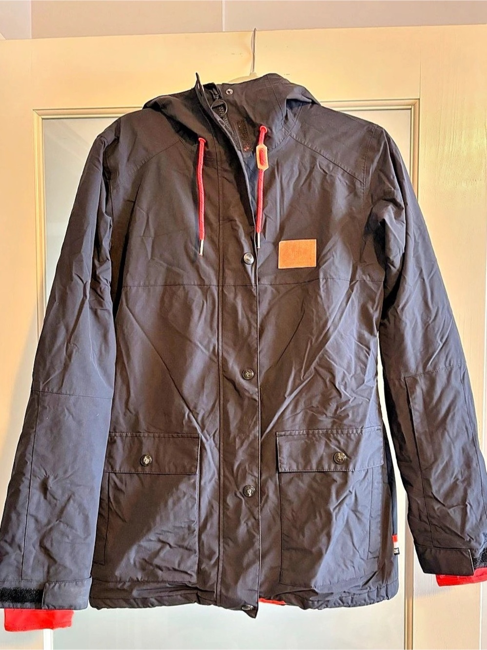 Ladies DC snowboarding Jacket Black Medium